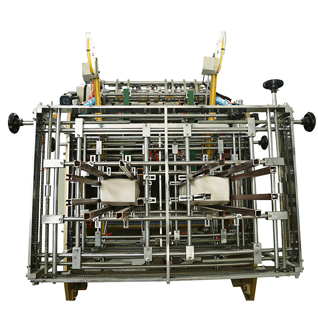 BJ-DB double lane paper burger box making machine